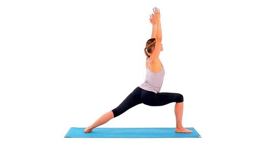 Woman seated in a reverse prayer yoga pose - Stock Image - Everypixel